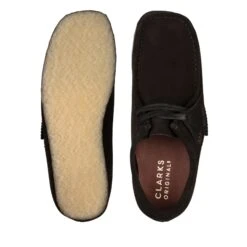 Clarks Originals Wallabee - Lace-Ups - Black -Affordable Shoe Store 939fbb73bacf49ab984024b9f0b78f0a
