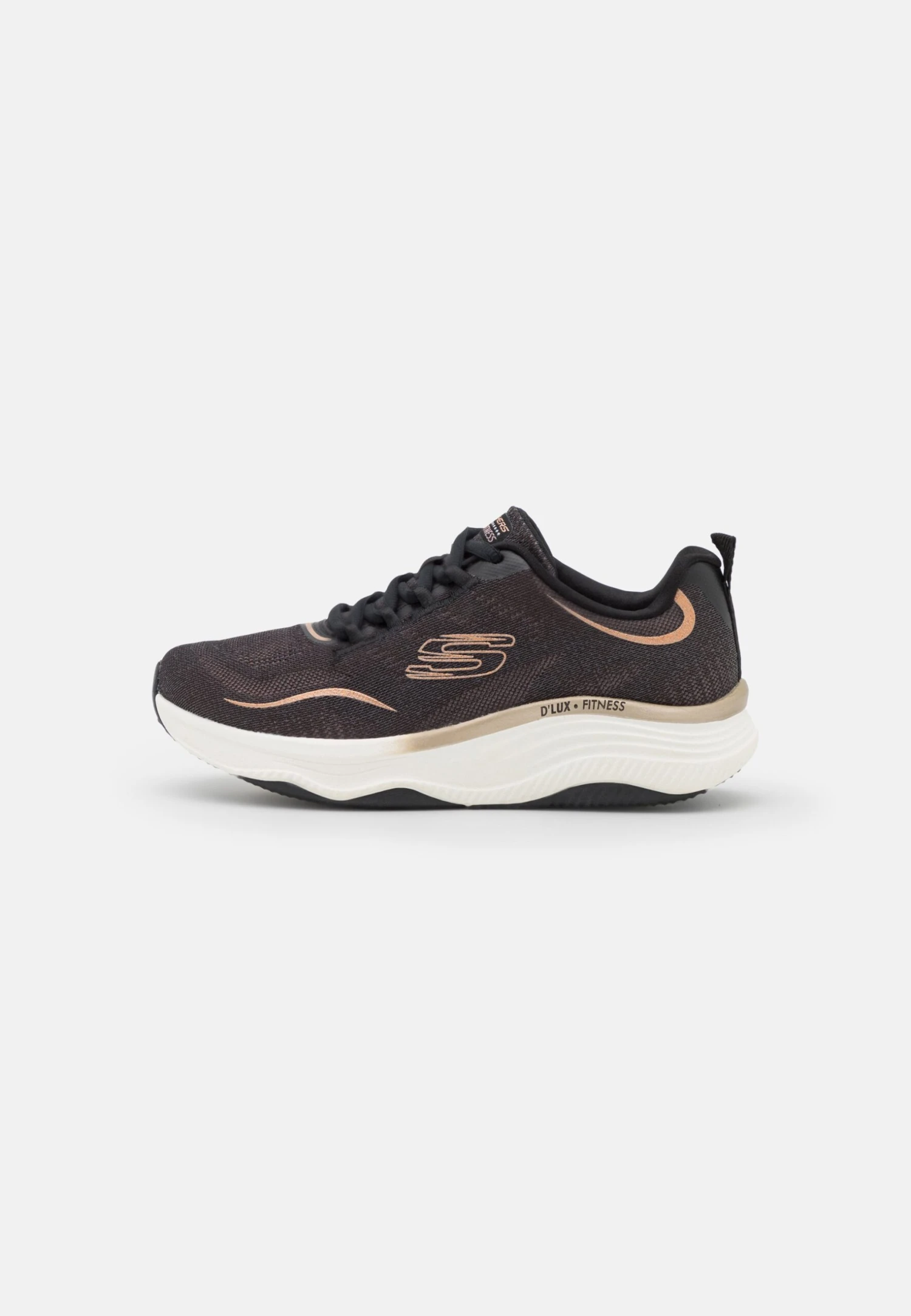 D'Lux Fitness - Trainers - Black/Rose Gold 4 D'Lux Fitness - Trainers - Black/Rose Gold - Image 2