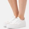 Calvin Klein Jeans Vulc Flatform Bold Irreg Lines - Trainers - White/Ancient White -Affordable Shoe Store 955d4fb5066446fc974aaf8504e1481a