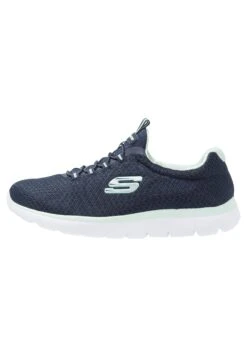 Summits Wide Fit - Trainers - Navy/Aqua -Affordable Shoe Store 9a5d2679b9f245f9adb505169a5351f6