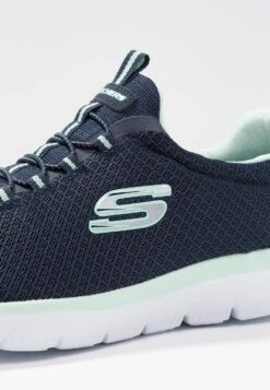 Summits Wide Fit - Trainers - Navy/Aqua -Affordable Shoe Store 9e62fae3b6b445be92746e72e432c552