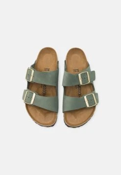 Birkenstock Arizona - Slippers - Thyme -Affordable Shoe Store 9f03a20892314db6a572fd44fb95f523
