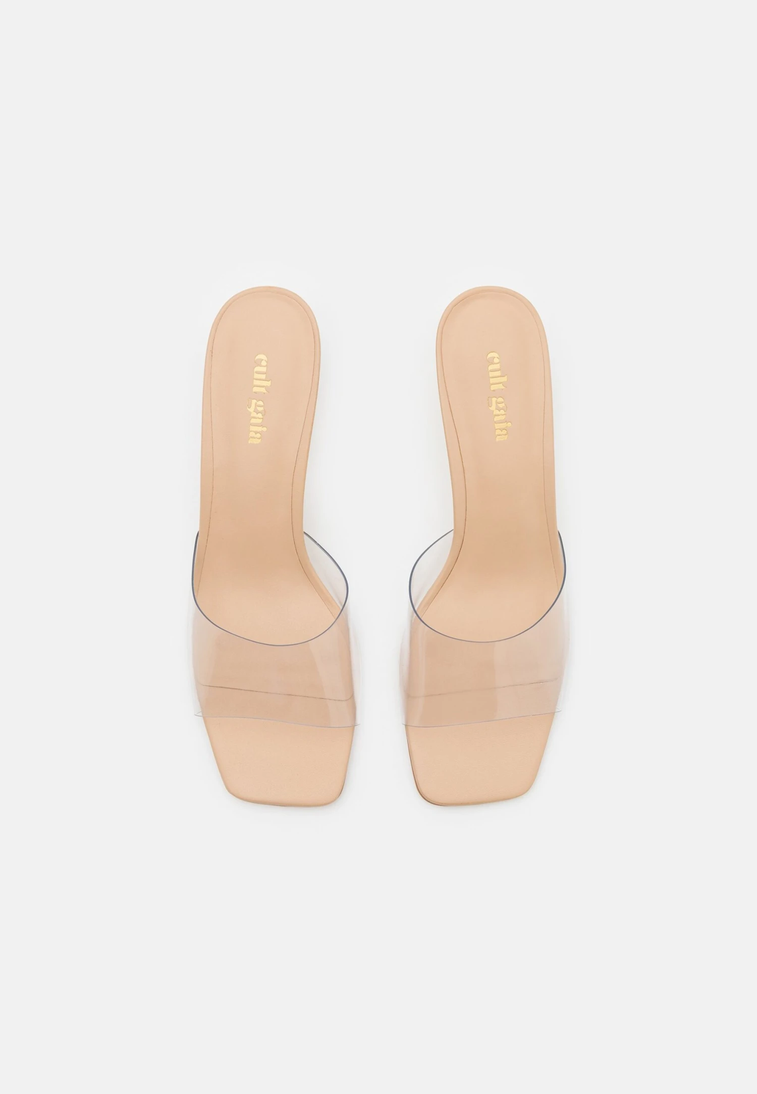 Cult Gaia Gigi- Heeled Mules - Clear 7 Cult Gaia Gigi- Heeled Mules - Clear - Image 5
