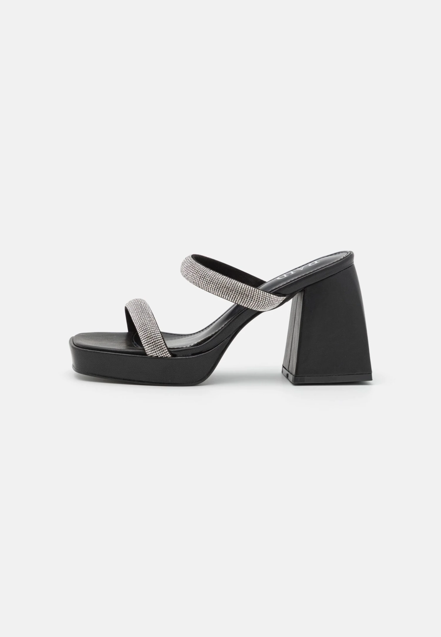 Raid Aiman - Heeled Mules - Black 4 Raid Aiman - Heeled Mules - Black - Image 2