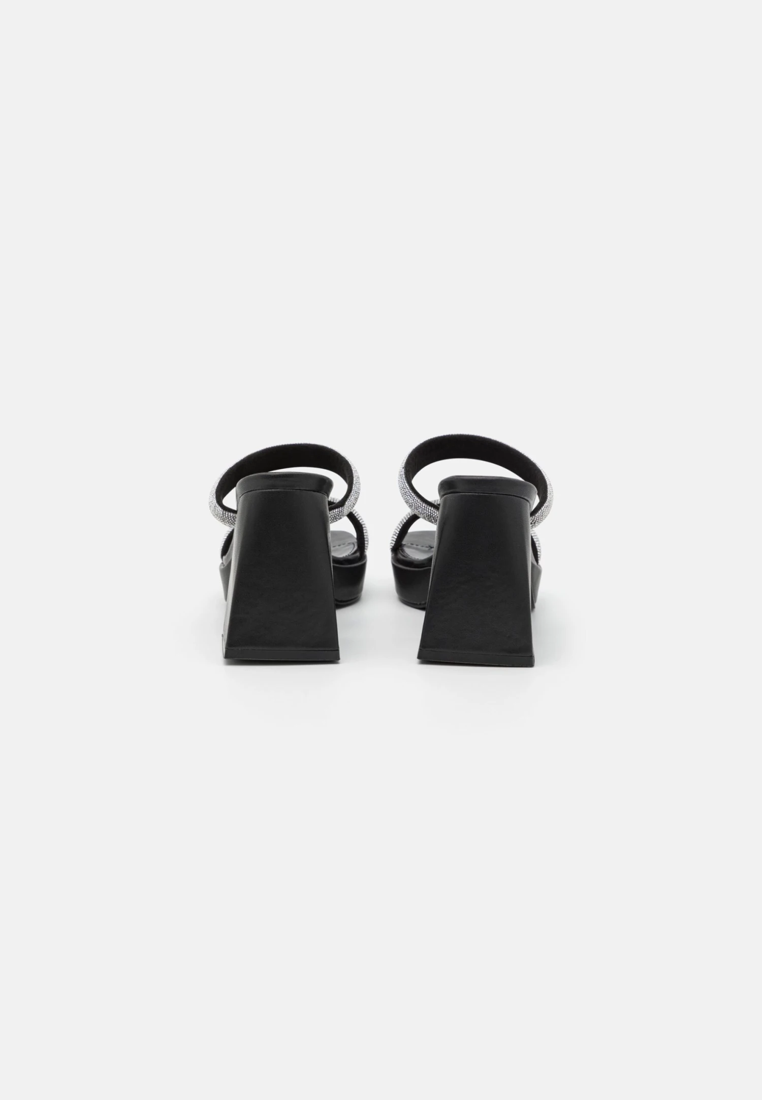 Raid Aiman - Heeled Mules - Black 6 Raid Aiman - Heeled Mules - Black - Image 4