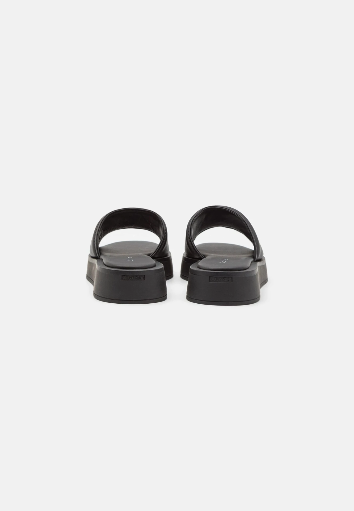 Calvin Klein Dress Flatform- Heeled Mules - Black 6 Calvin Klein Dress Flatform- Heeled Mules - Black - Image 4