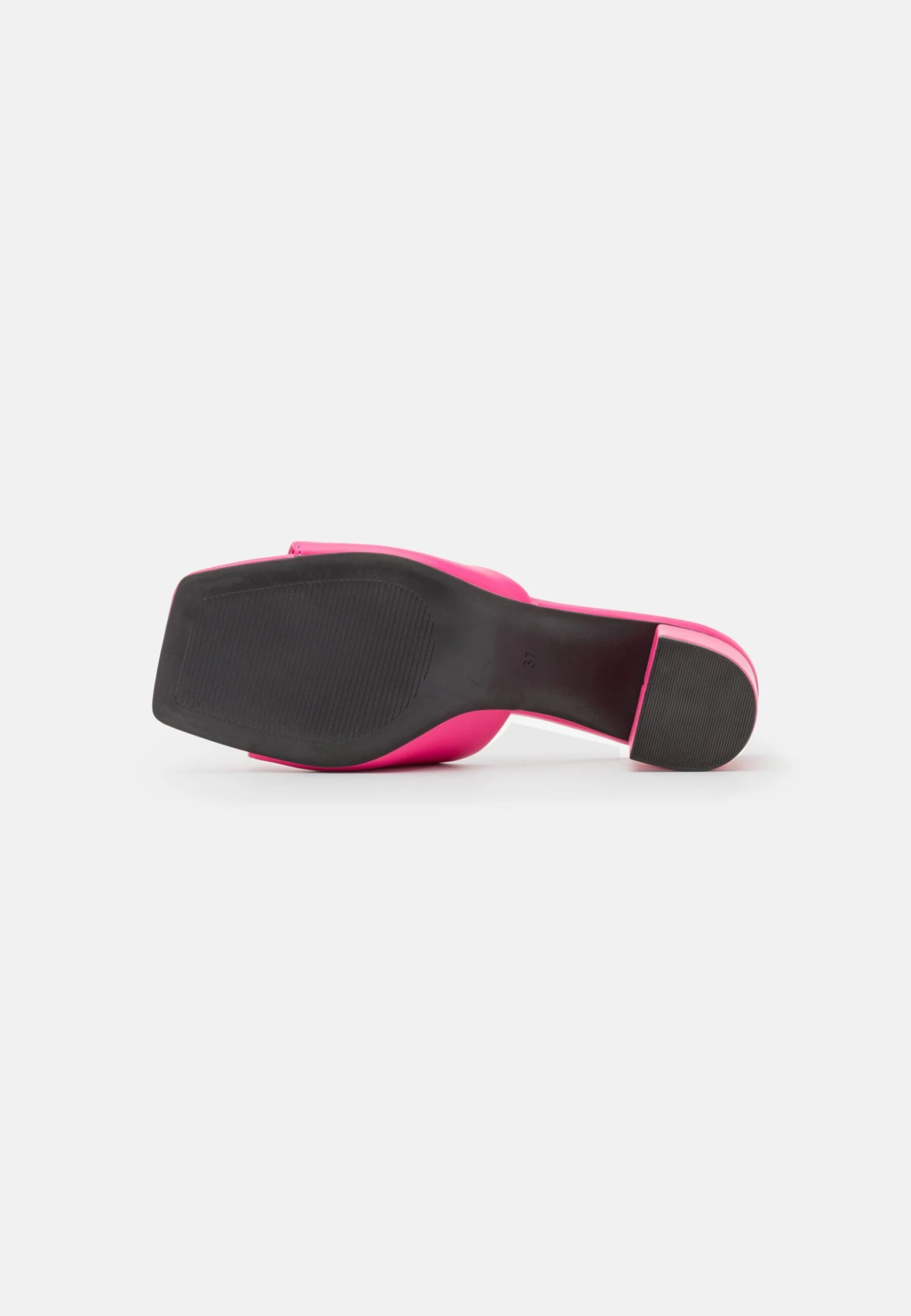 Monki Heeled Mules - Pink 7 Monki Heeled Mules - Pink - Image 5
