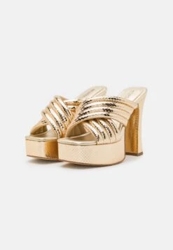 MICHAEL Michael Kors Portia Platform- Heeled Mules - Pale Gold 11 MICHAEL Michael Kors Portia Platform- Heeled Mules - Pale Gold -Affordable Shoe Store ab92dd9d94d04c87988ae1b0005327e7