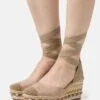Alma En Pena Platform Sandals - Beige -Affordable Shoe Store afb5e5a6c2114f18992c7e0872abcb08