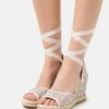 Coach Page Wedge - Platform Sandals - Stone/Chalk -Affordable Shoe Store b381888a47ce4851b8e0a5ebab4ebf97