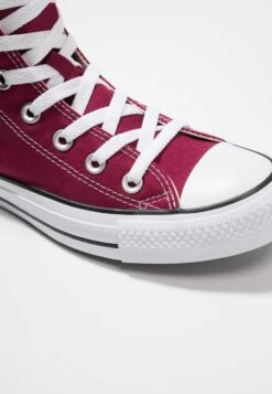 Converse Chuck Taylor All Star Hi - High-Top Trainers - Maroon -Affordable Shoe Store b91395ba86164e4ba49b92b5e5751ae6