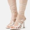 Raid Ishita - High Heeled Sandals - White -Affordable Shoe Store bfc980fd5f5f431eb52b1781ac7aaee6