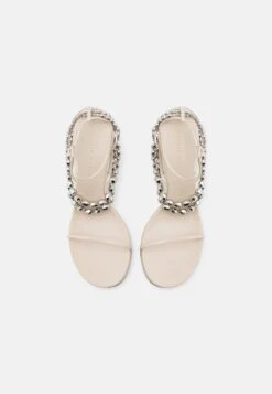 Trinket Heel - High Heeled Sandals - White 13 Trinket Heel - High Heeled Sandals - White -Affordable Shoe Store c046455b62424a50b4fde3aeb90a6189