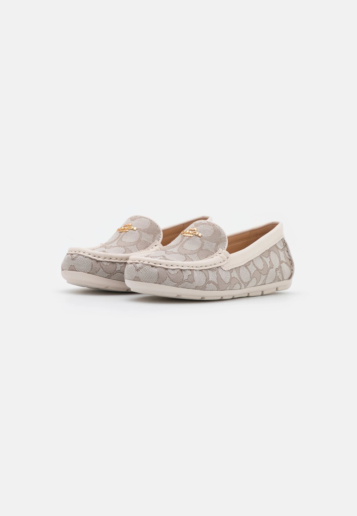 Coach Marley Driver - Moccasins - Stone/Chalk 5 Coach Marley Driver - Moccasins - Stone/Chalk - Image 3