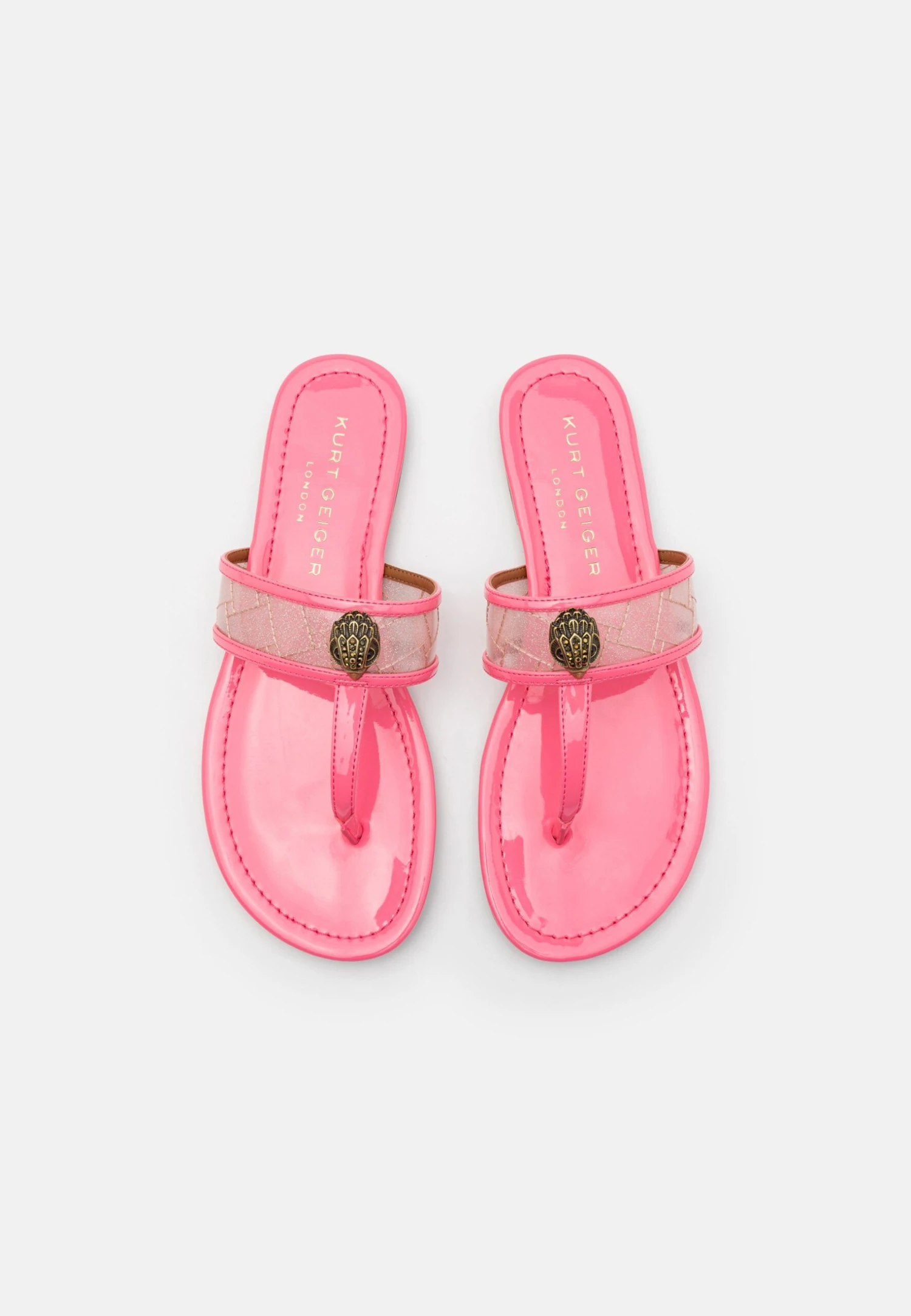 Kurt Geiger London Kensington T Bar - T-Bar Sandals - Pink 7 Kurt Geiger London Kensington T Bar - T-Bar Sandals - Pink - Image 5