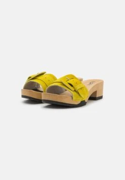 Polli - Clogs - Yellow -Affordable Shoe Store c462ab9730da4d71a512ec033a23d744