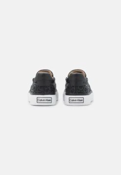 Calvin Klein Slip-Ons - Black Mono -Affordable Shoe Store c9093474162945ebad22ff3e1a9c96f4