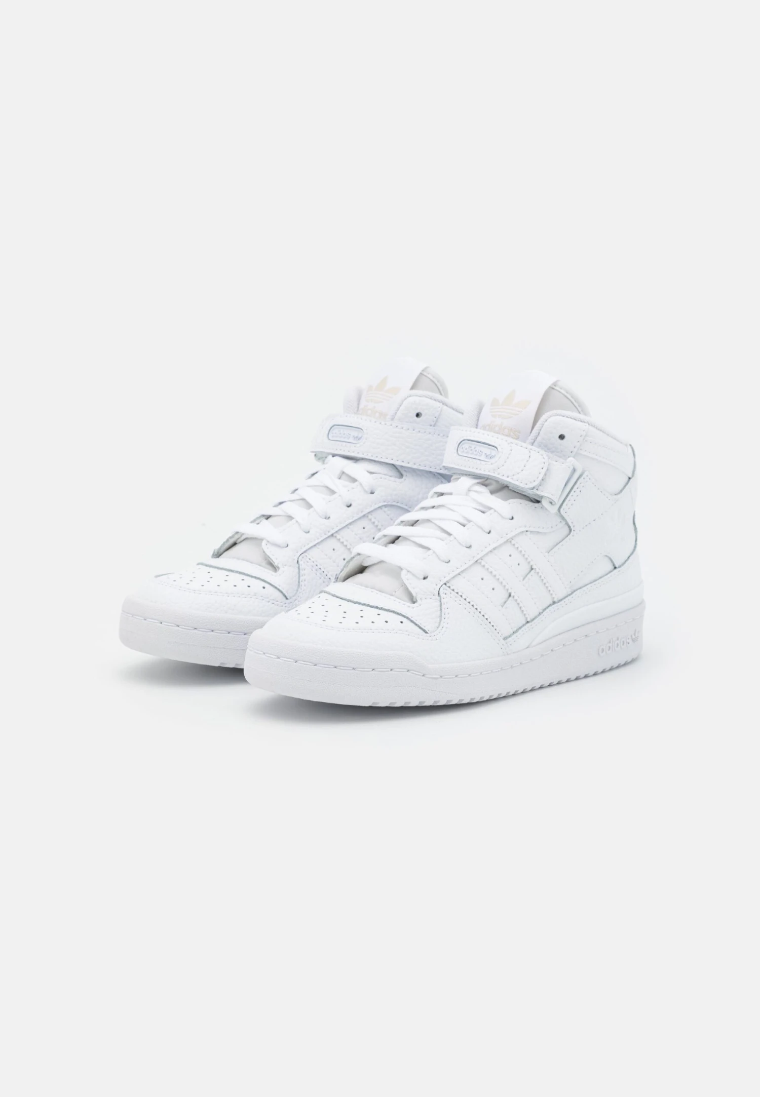 Adidas Originals Forum Mid- High-Top Trainers - Footwear White 4 Adidas Originals Forum Mid- High-Top Trainers - Footwear White - Image 2