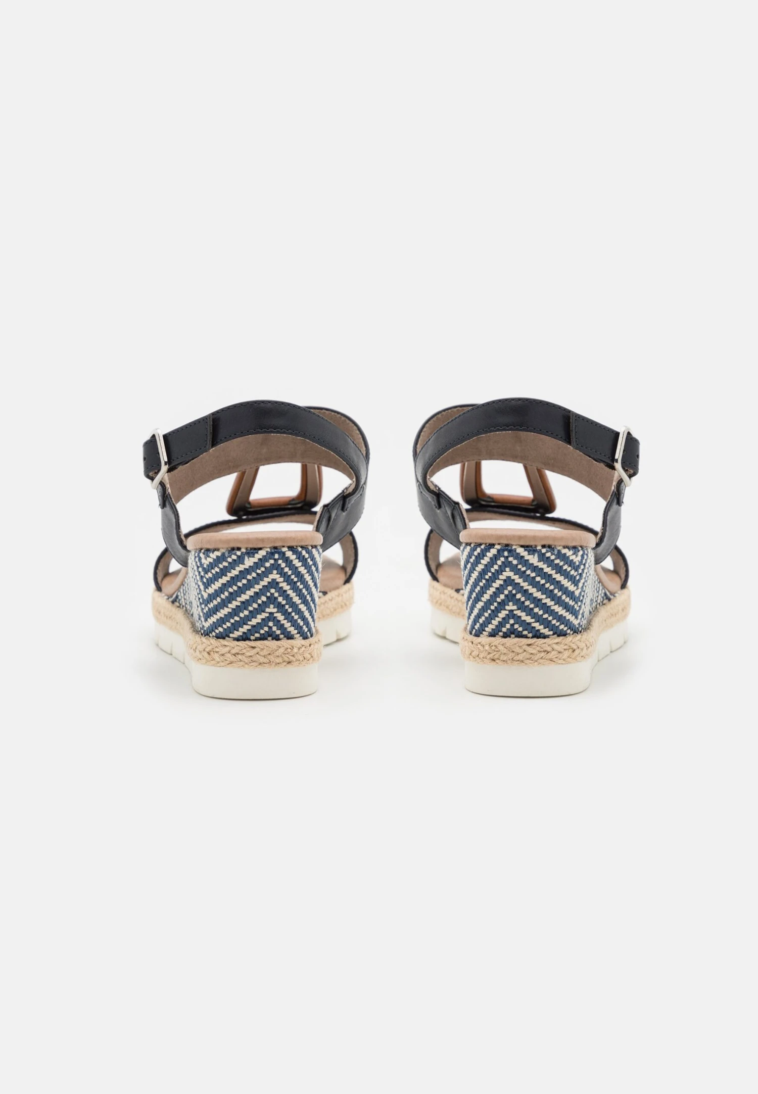 Jana Platform Sandals - Navy 6 Jana Platform Sandals - Navy - Image 4
