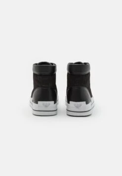 EA7 Emporio Armani All Over Unisex - High-Top Trainers - Black/White 10 EA7 Emporio Armani All Over Unisex - High-Top Trainers - Black/White -Affordable Shoe Store cc465208fac843ec8cdb96924e3a0bac
