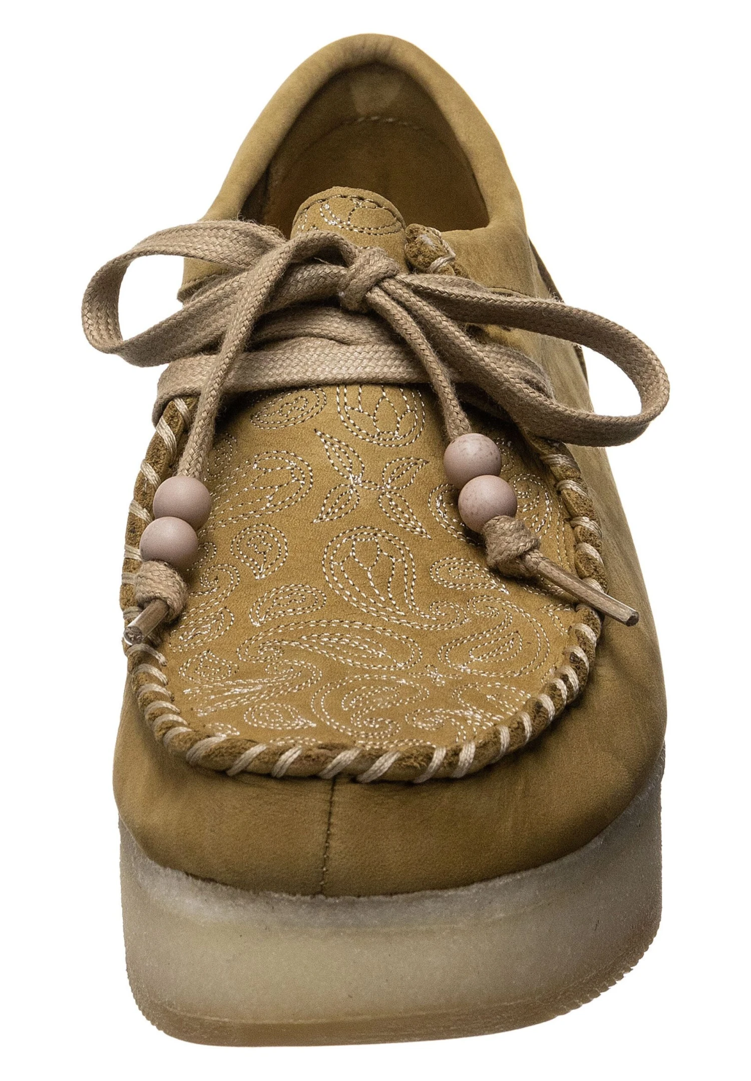 Clarks Originals Wallacraft Lo - Moccasins - Tan Embroidery 8 Clarks Originals Wallacraft Lo - Moccasins - Tan Embroidery - Image 6