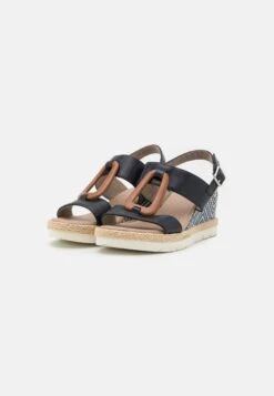 Jana Platform Sandals - Navy 10 Jana Platform Sandals - Navy -Affordable Shoe Store cfa5814c16364ad1b93b910a8eb41853