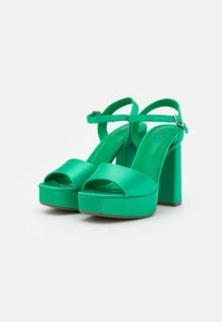 Xti High Heeled Sandals - Green -Affordable Shoe Store d02917f89dc4429a97776ec8e3e07164