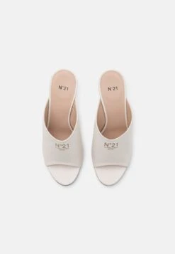 N°21 Heeled Mules - Off-White -Affordable Shoe Store d0709b1b8f194635879488ac4ba5b615