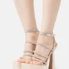Raid Fiora - High Heeled Sandals - Nude -Affordable Shoe Store d64780f051c34220a6de4ebf01867ef7