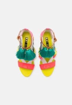 Kat Maconie Aya - High Heeled Sandals - Flared Red/Cyber Grape -Affordable Shoe Store d6f4a9d4446546aba3986372044acdca