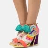 Kat Maconie Aya - High Heeled Sandals - Flared Red/Cyber Grape -Affordable Shoe Store d98e331f34724ae7a7c6daa082eedebc