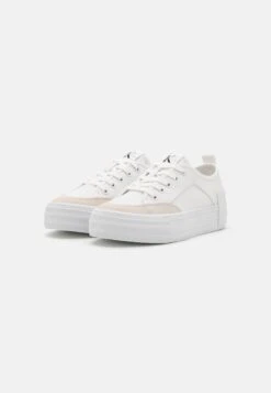Calvin Klein Jeans Vulc Flatform Bold Irreg Lines - Trainers - White/Ancient White 10 Calvin Klein Jeans Vulc Flatform Bold Irreg Lines - Trainers - White/Ancient White -Affordable Shoe Store d9b0a82619844f138002243bc520a53e