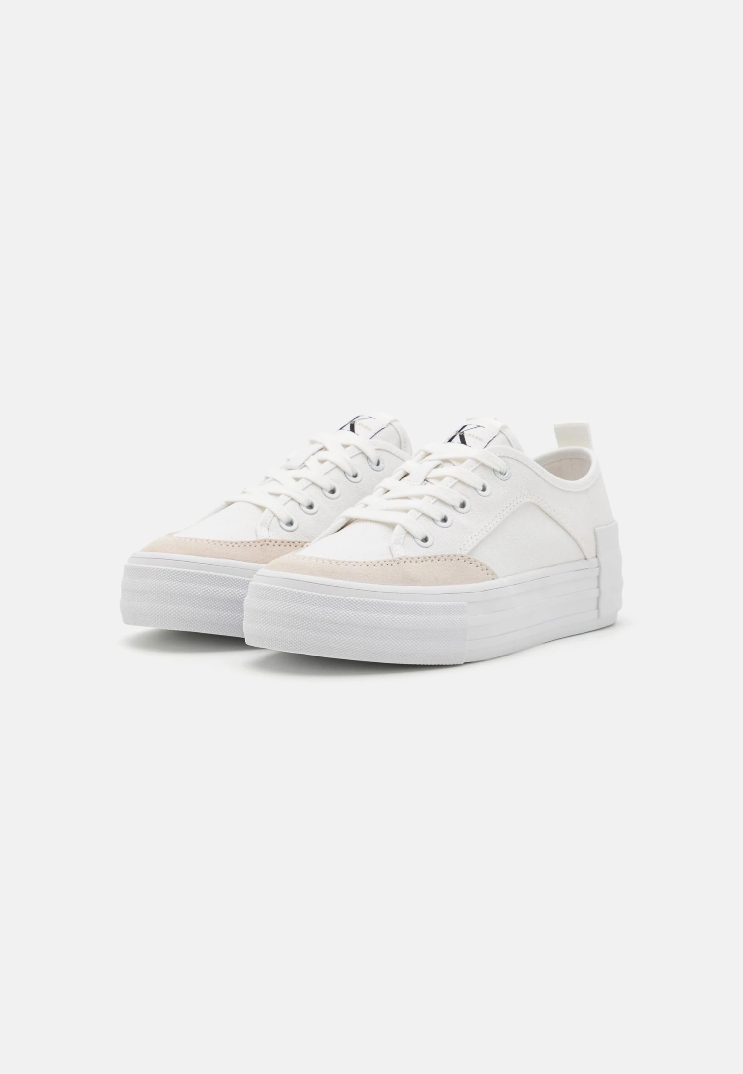 Calvin Klein Jeans Vulc Flatform Bold Irreg Lines - Trainers - White/Ancient White 5 Calvin Klein Jeans Vulc Flatform Bold Irreg Lines - Trainers - White/Ancient White - Image 3