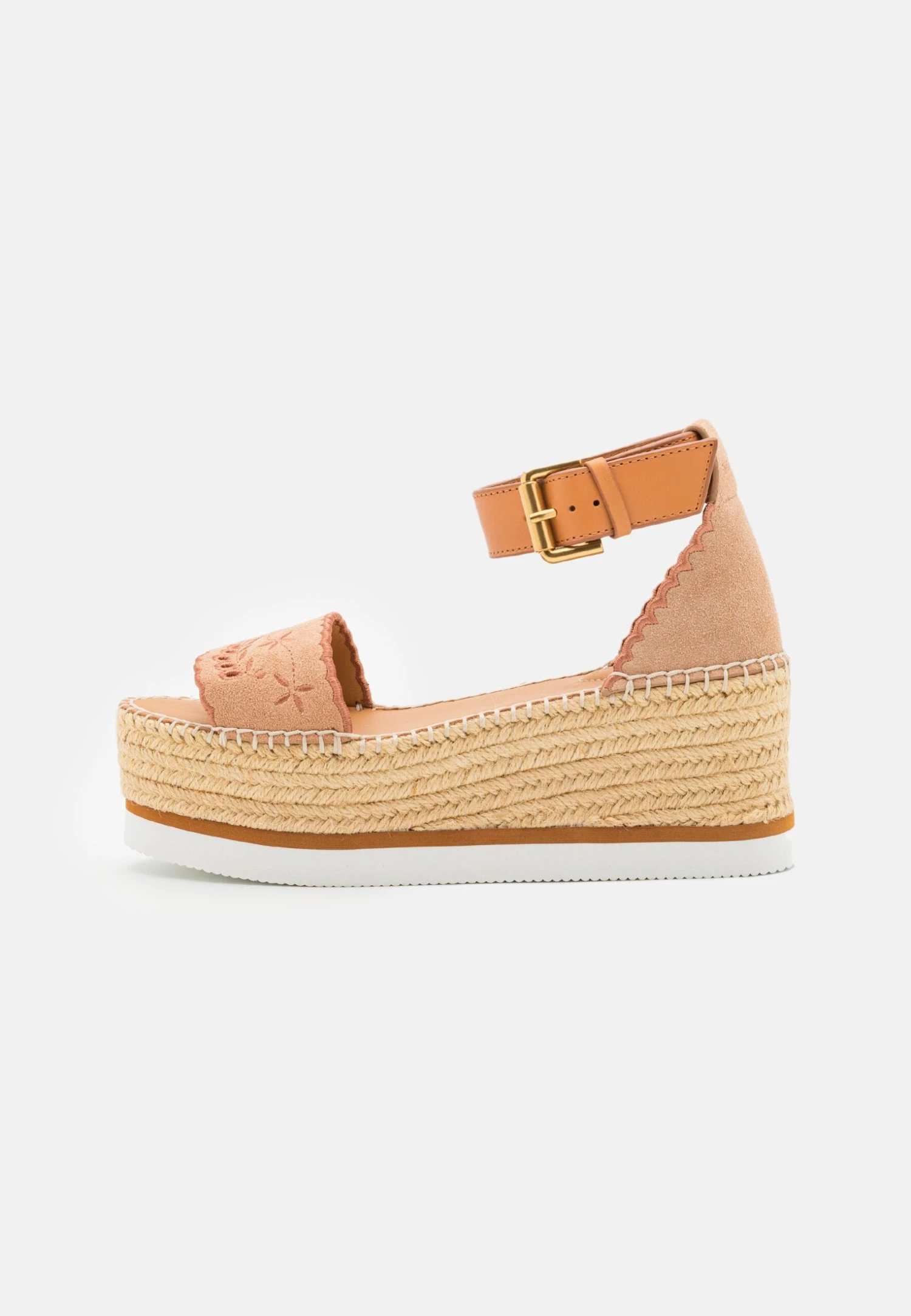 See By Chloé Platform Sandals - Nude 4 See By Chloé Platform Sandals - Nude - Image 2