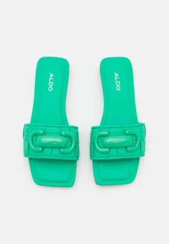 Aldo Mules - Dark Green -Affordable Shoe Store e51b55270e6f47f785e4e9e082b1e89b
