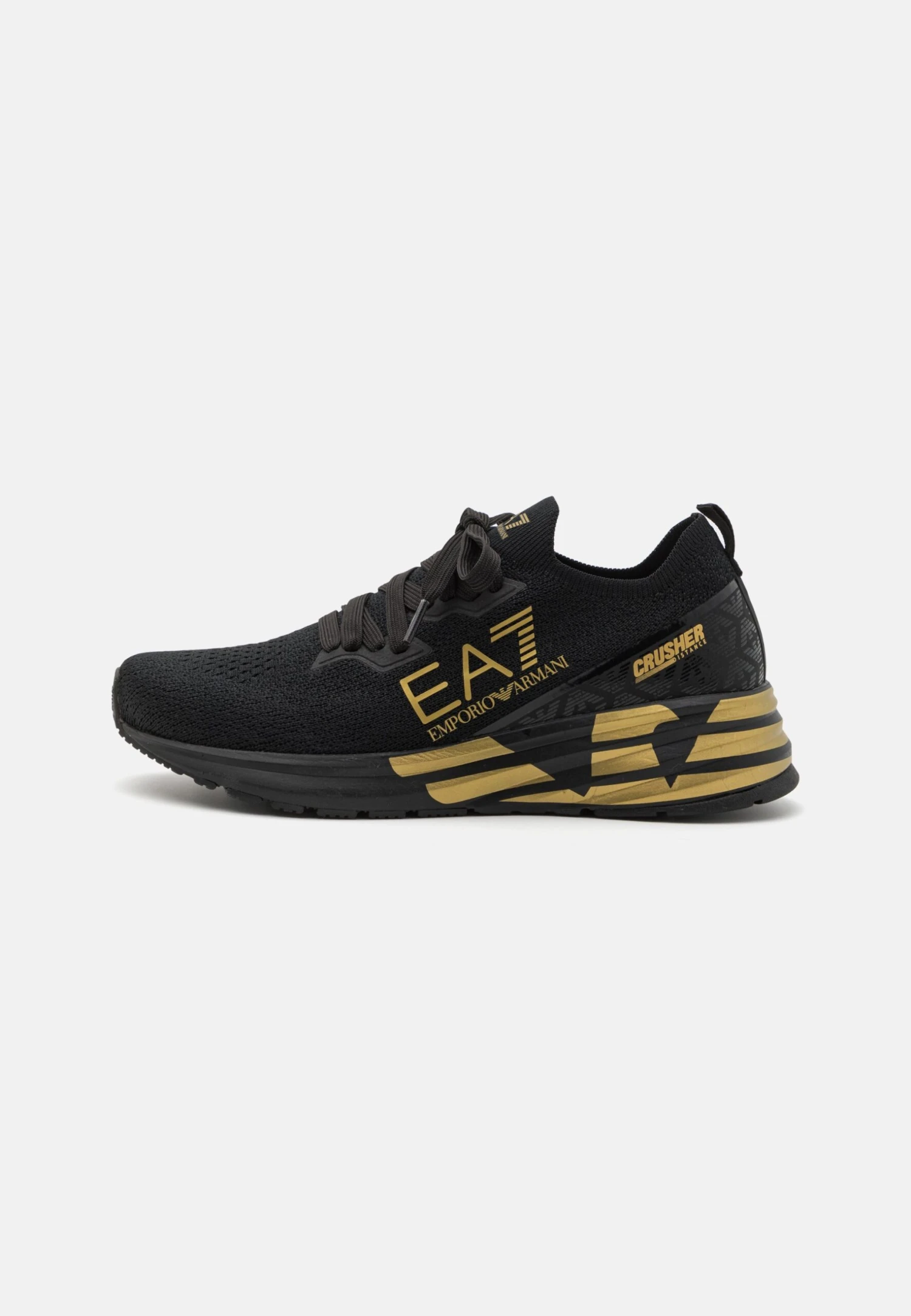 EA7 Emporio Armani Crusher Distance Unisex - Trainers - Triple Black/Gold 3 EA7 Emporio Armani Crusher Distance Unisex - Trainers - Triple Black/Gold