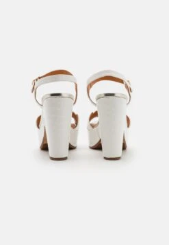 Chie Mihara Detour - High Heeled Sandals - White/Silver Insoleboard 12 Chie Mihara Detour - High Heeled Sandals - White/Silver Insoleboard -Affordable Shoe Store e76af6f458834f739a33e678c9e1393e