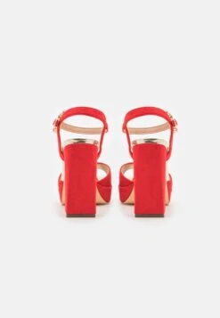 Menbur High Heeled Sandals - Rot -Affordable Shoe Store e91e8fc8193141c5af7980ac471fbd32