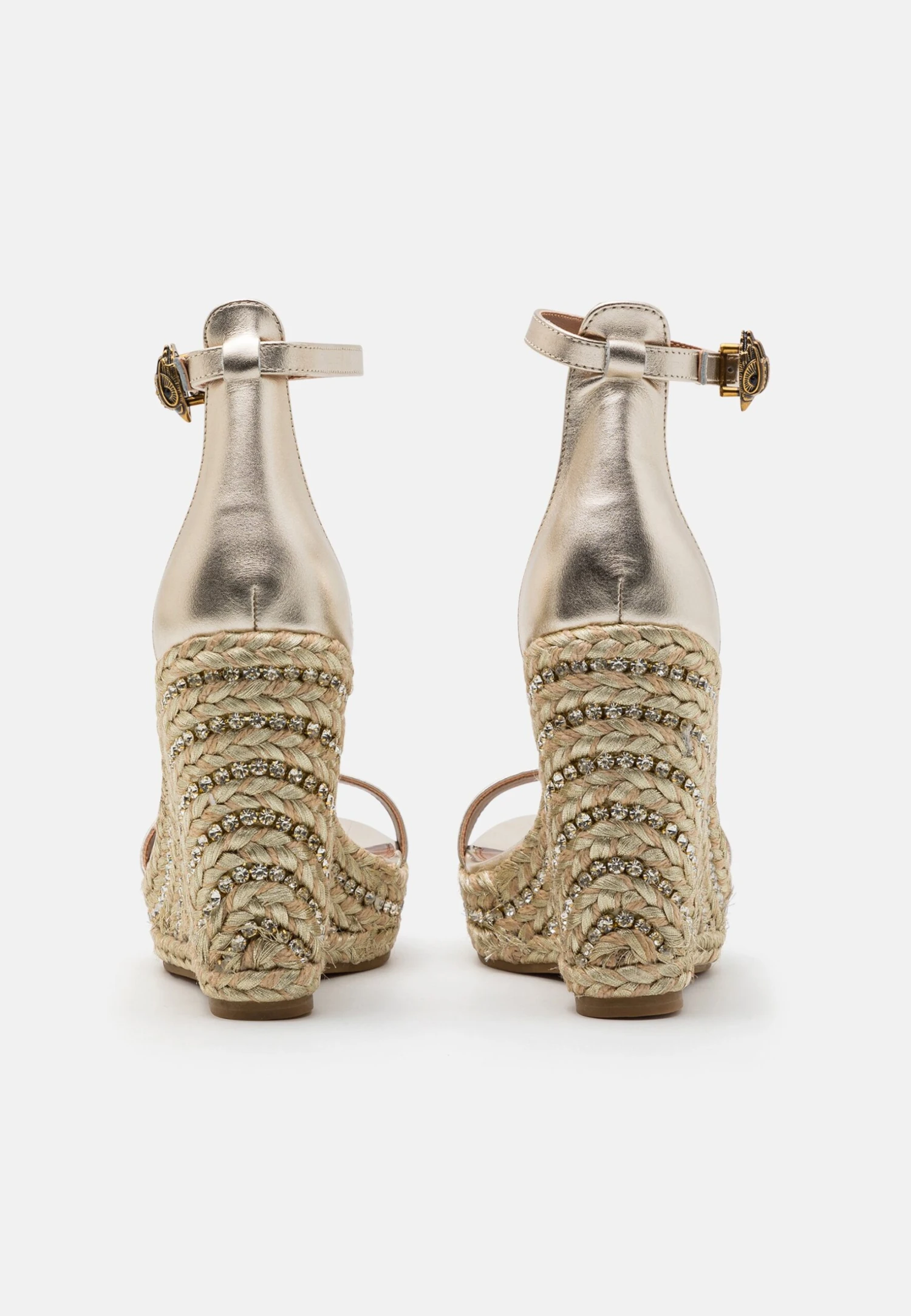 Kurt Geiger London Shoreditch - High Heeled Sandals - Gold 6 Kurt Geiger London Shoreditch - High Heeled Sandals - Gold - Image 4