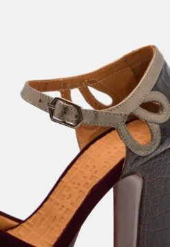 Chie Mihara Basilia - Platform Sandals - Grape/Plomo -Affordable Shoe Store ee52c527e276470fafbb43d34aeede2c