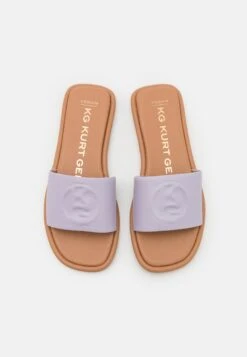 KG Kurt Geiger Rogan Monogram - Mules -Affordable Shoe Store ef6c21a045dd4af189c261b94883a41f