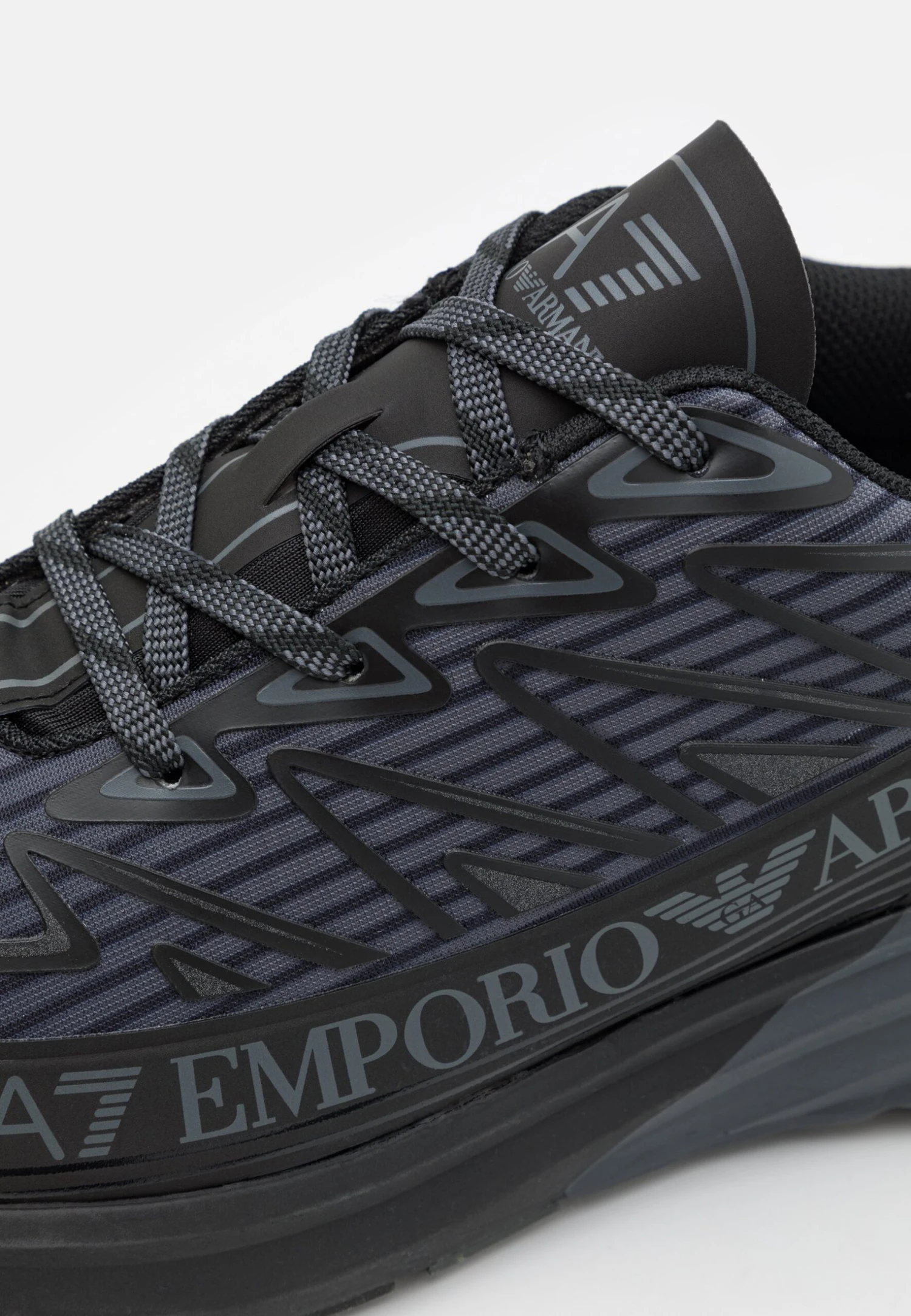 EA7 Emporio Armani Crusher Distance Trail Unisex - Trainers - Triple Black 8 EA7 Emporio Armani Crusher Distance Trail Unisex - Trainers - Triple Black - Image 6