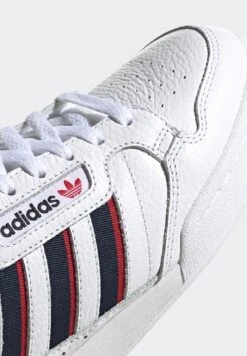 Adidas Originals Continental 80 Stripes Unisex - Trainers - Footwear White/Collegiate Navy/Vivid Red -Affordable Shoe Store f0318d9b237e43c8b939e51fd060dec3