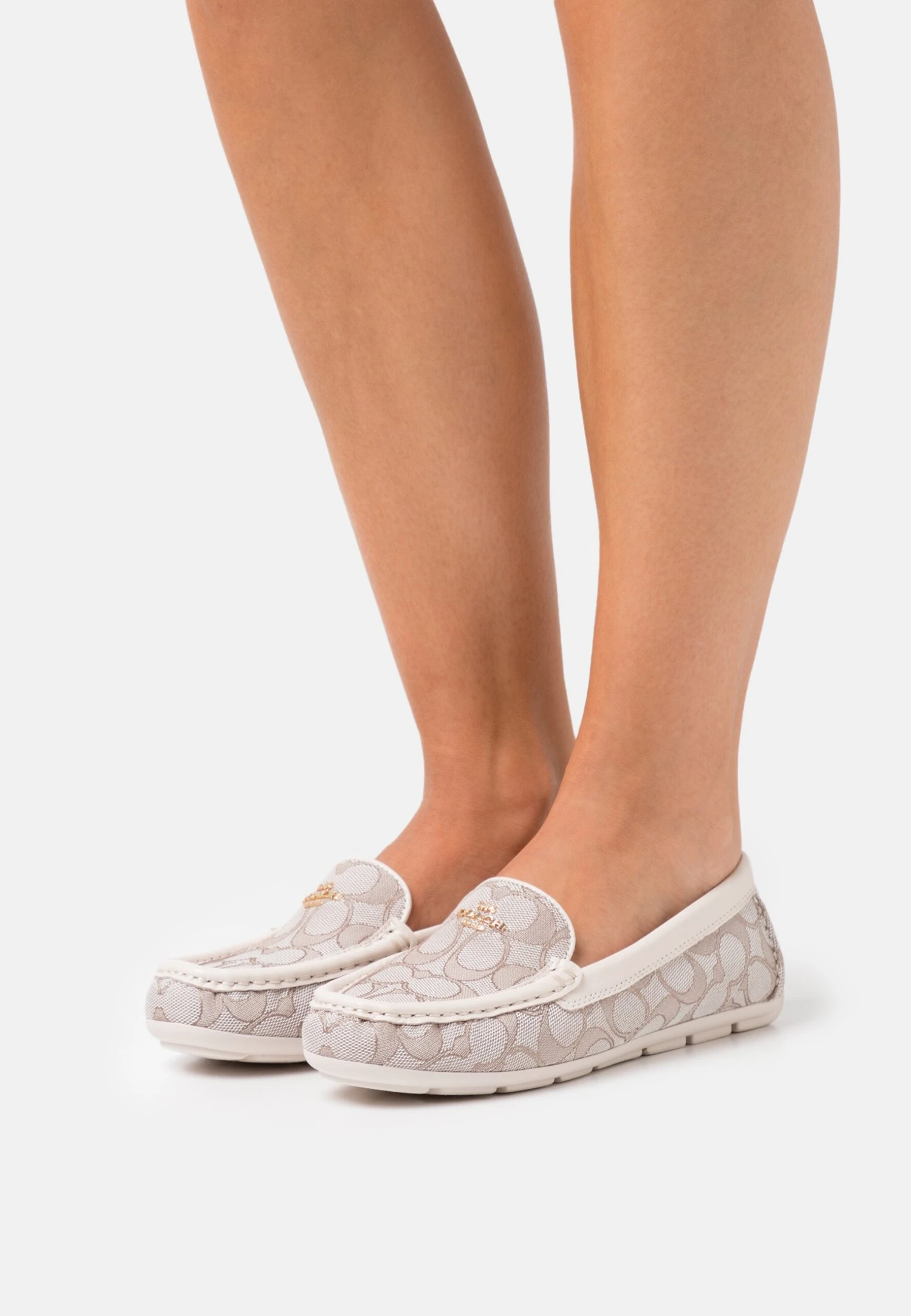 Coach Marley Driver - Moccasins - Stone/Chalk 3 Coach Marley Driver - Moccasins - Stone/Chalk