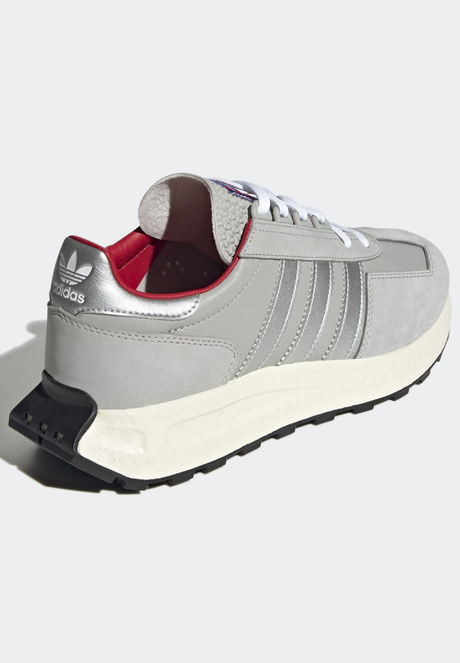Adidas Originals Retropy E5 Unisex - Trainers - Grey Two/Matte Silver/Better Scarlet 6 Adidas Originals Retropy E5 Unisex - Trainers - Grey Two/Matte Silver/Better Scarlet - Image 4