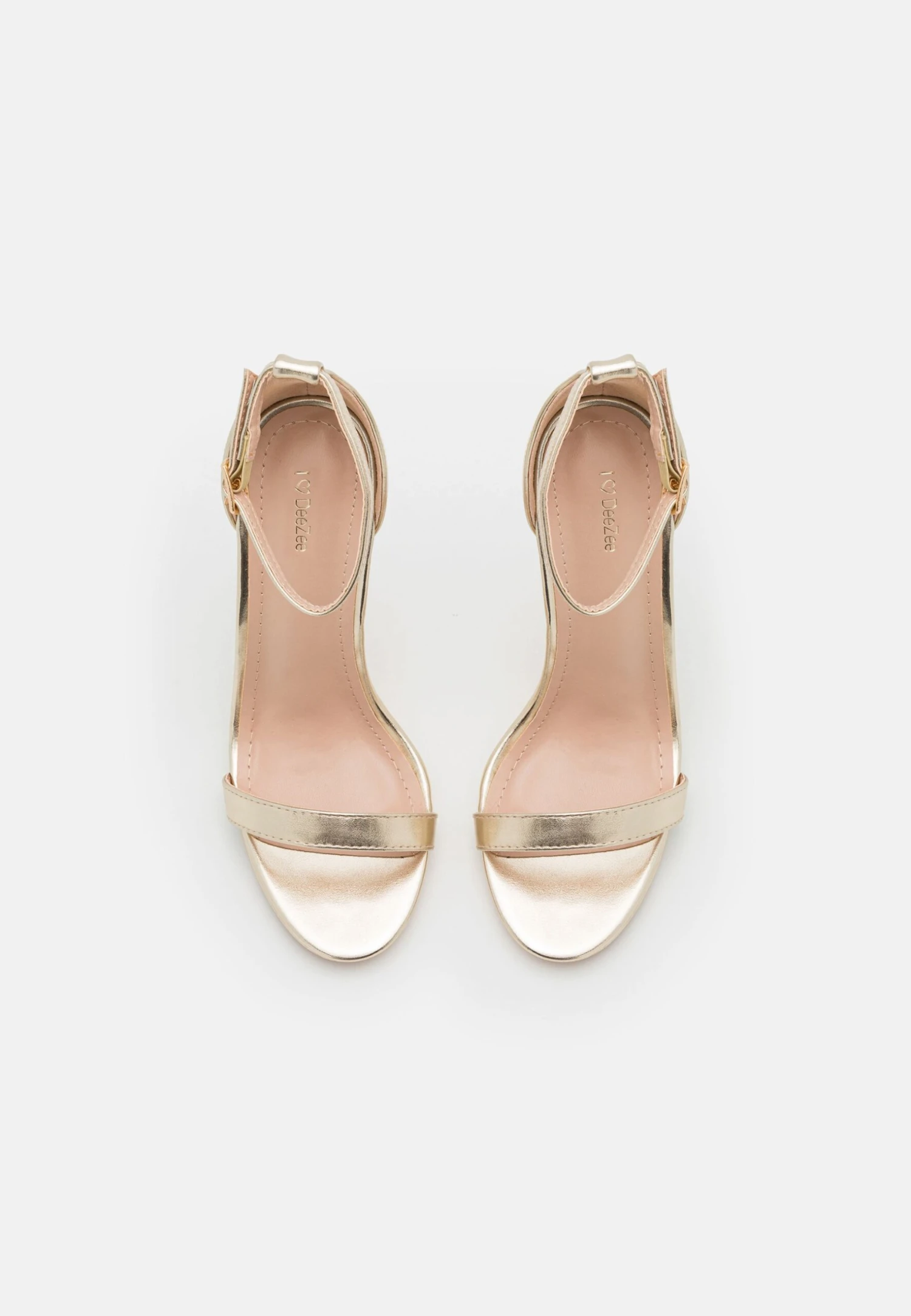 Zalbuena - High Heeled Sandals - Gold 8 Zalbuena - High Heeled Sandals - Gold - Image 6