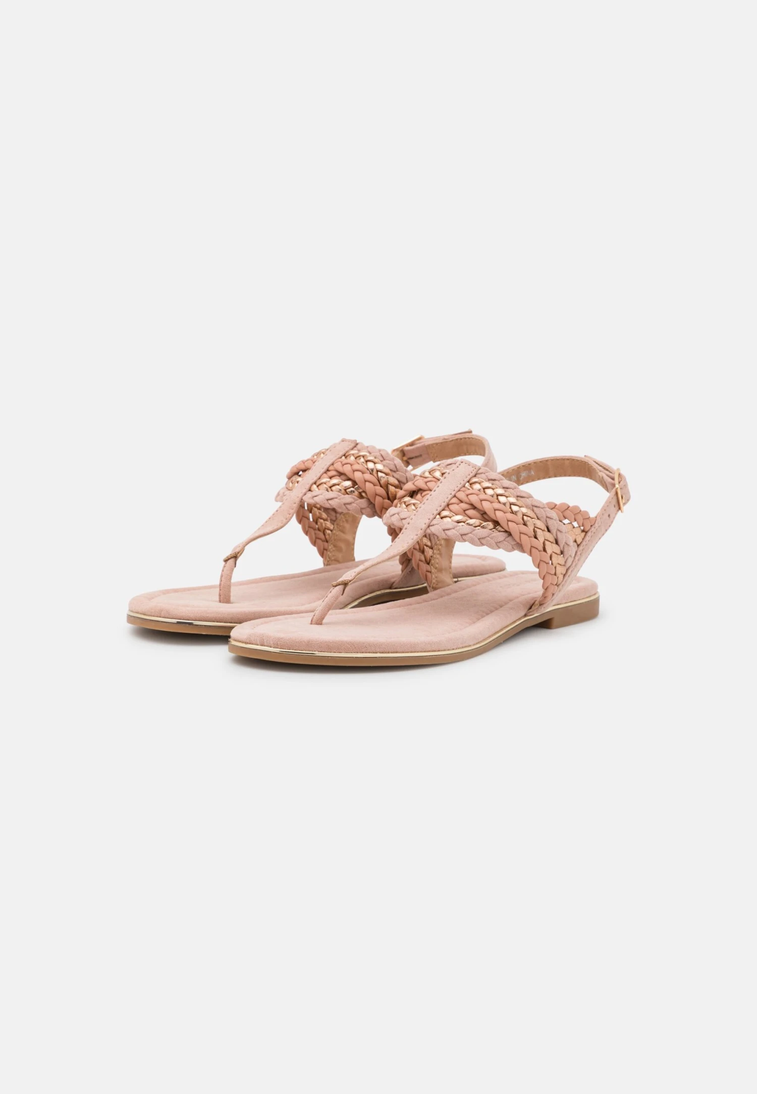 Anna Field T-Bar Sandals - Rose Gold-Coloured 5 Anna Field T-Bar Sandals - Rose Gold-Coloured - Image 3