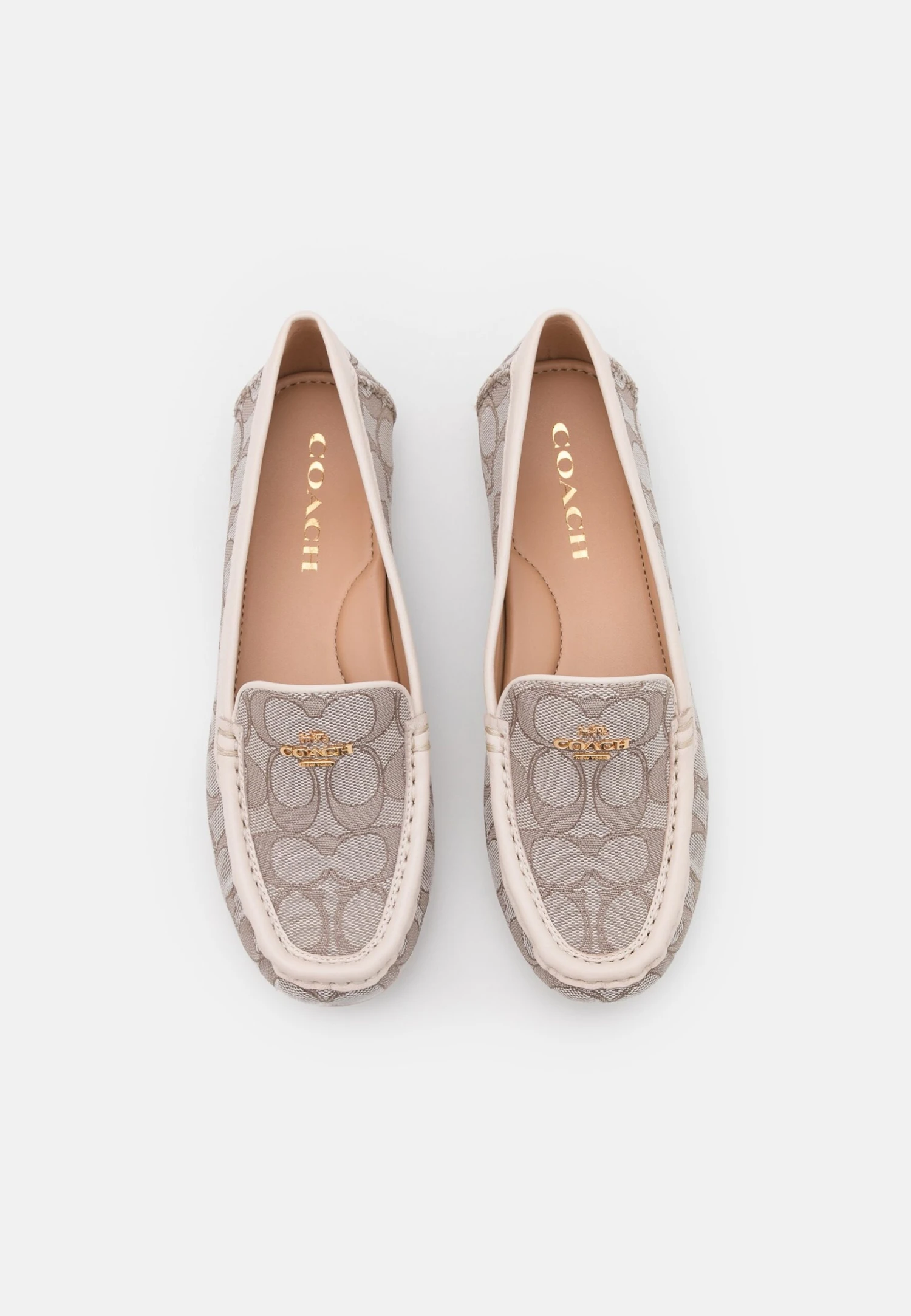 Coach Marley Driver - Moccasins - Stone/Chalk 7 Coach Marley Driver - Moccasins - Stone/Chalk - Image 5
