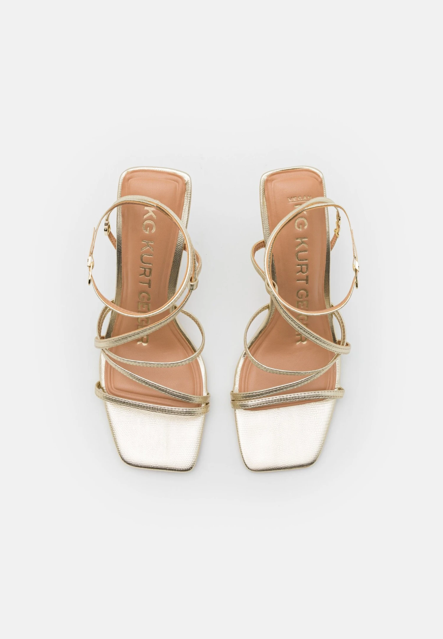 KG Kurt Geiger Alexa - High Heeled Sandals - Gold 8 KG Kurt Geiger Alexa - High Heeled Sandals - Gold - Image 6