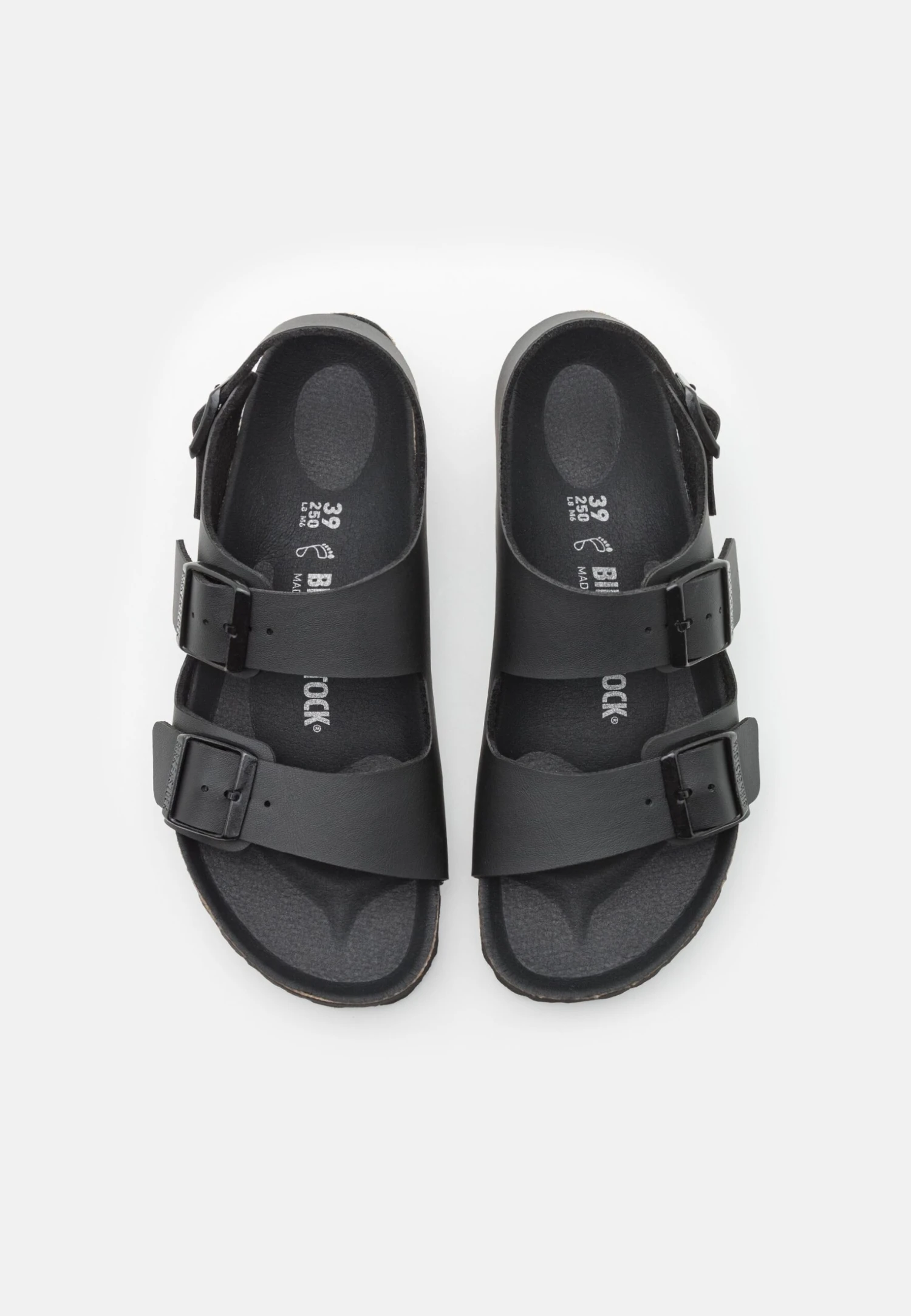 Birkenstock Milano Unisex - Sandals - Black 6 Birkenstock Milano Unisex - Sandals - Black - Image 4